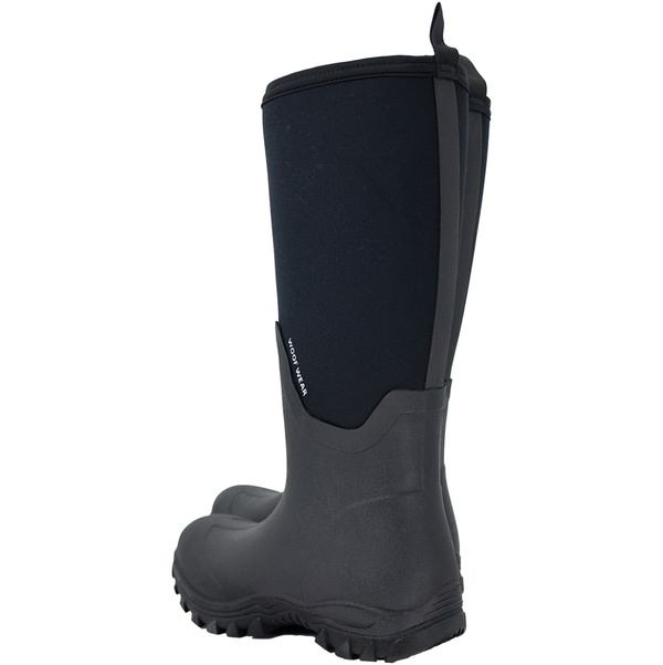 2025 Woof Wear Long Work Boot WF0040-BKBK - Black